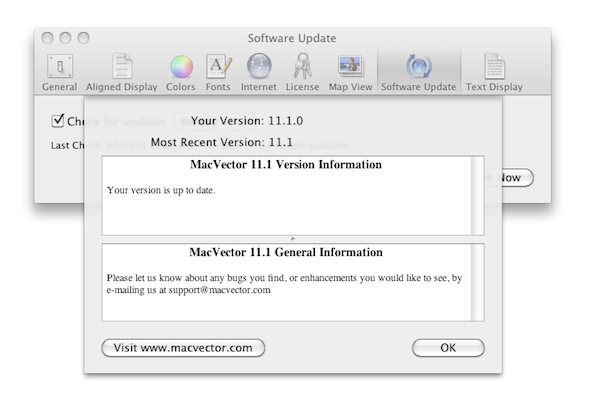 macvector download yale