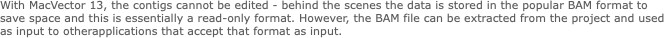With MacVector 13, the contigs