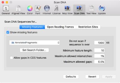 exon and intron using macvector