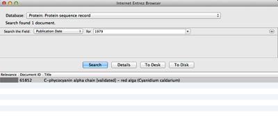 Internet Entrez Browser