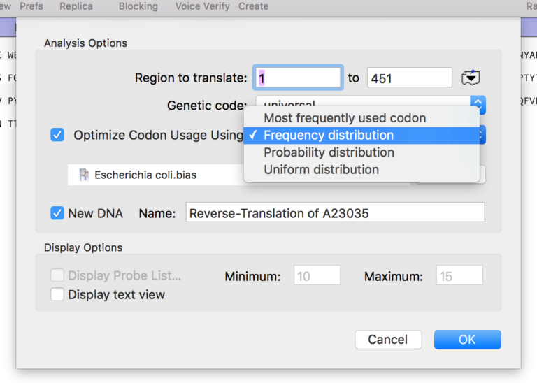 Optimizing Reverse Translations